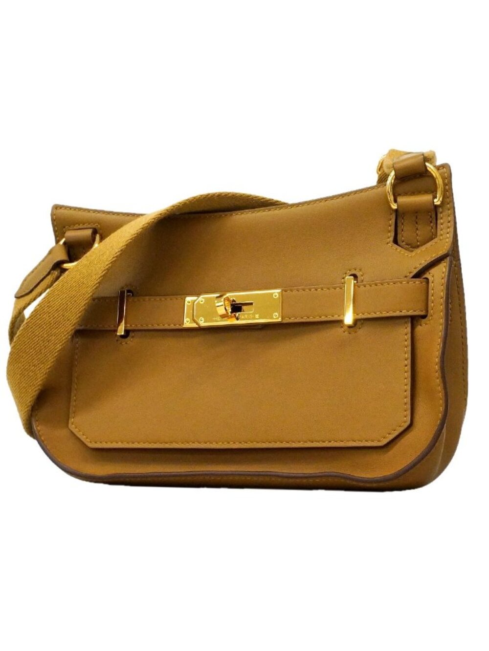 Hermes Shoulder Bag Jypsiere Mini Swift Sesame Gold